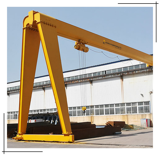 semi gantry crane