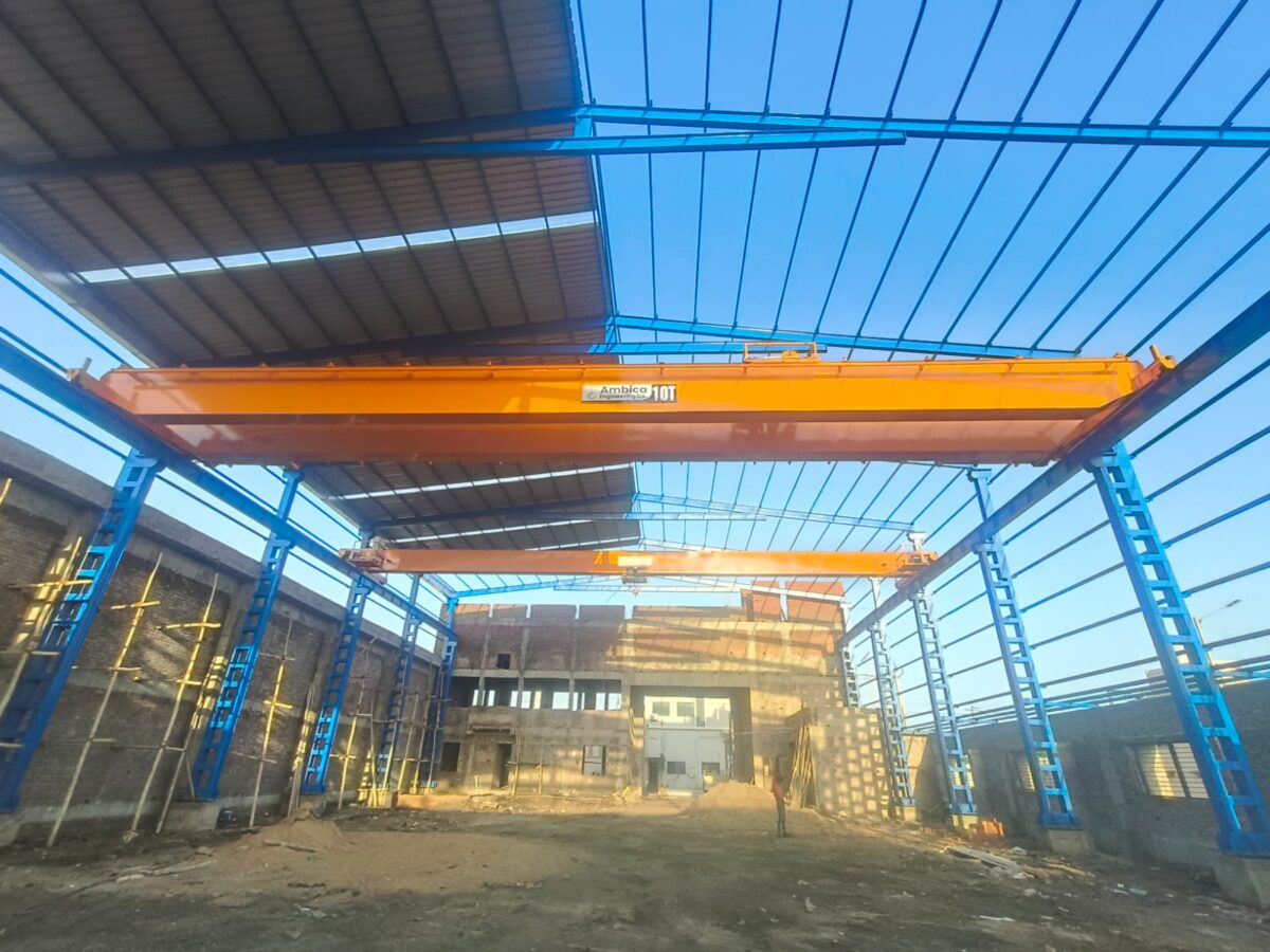 Advantages of Double Girder EOT Cranes in Modern Manufacturing